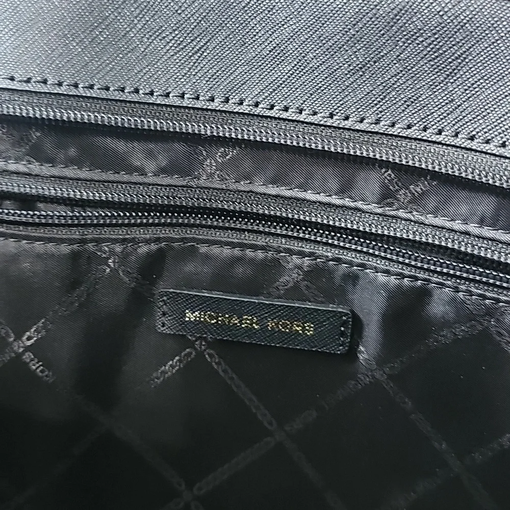 Michael Kors Black Saffiano Leather Tote